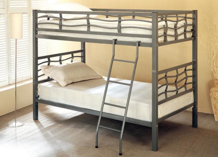 Coaster Twin/Twin Wave Collection Bunk Bed,Coaster