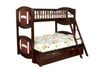 Olympic V Twin/Full Football Bunk Bed