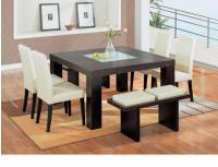 Image for Global Furniture 7-Piece Beige Dining Room Set