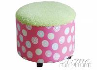 Image for Candy Pink Ottoman
