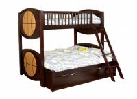 Olympic V Twin/Full Basketball Bunk Bed