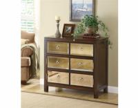 Image for Mirror Front Accent Cabinet