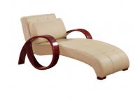 Image for Global Cappuccino Leather R963 Chaise Lounge