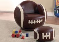 Image for Allstar Kids Football Chair & Ottoman