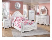 Image for Exquisite Twin Post Bed,Dresser,Mirror & Nightstand