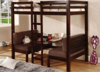 Image for Coaster Twin/Twin Bunk Bed Loft Bed (Convertible Table W/ Seating