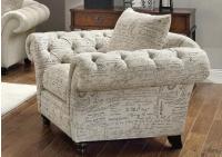 Image for Willow Traditional French Laundry Style Chair w/Button Tufting