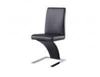 Global Furniture D88 Black Side Chair