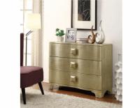 Image for Gold Accent Cabinet