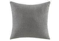 Image for Throw Pillows Black & White Houndstooth Pillow