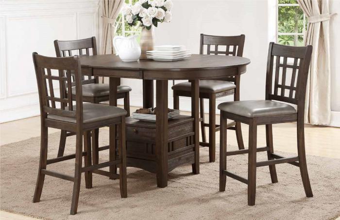 Counter Height table & 4 Chairs,United Furniture Import & Export
