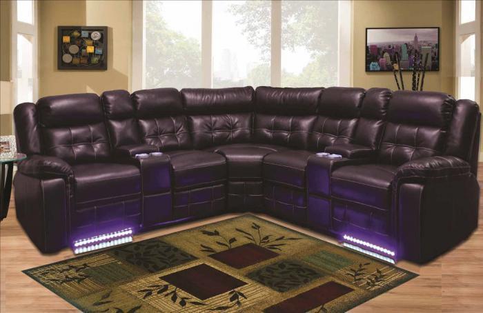 3 Piece Sectional,United Furniture Import & Export