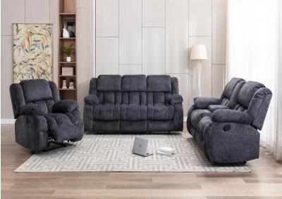 Image for GRAY MOTION LOVESEAT W/CONSOLE