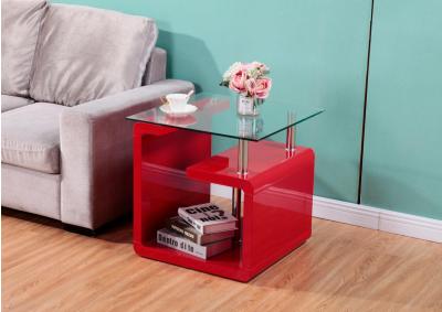 Image for RED END TABLE