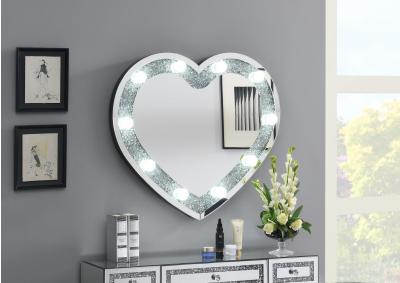 Image for GLAMOUR LED WALL DECOR MIRROR