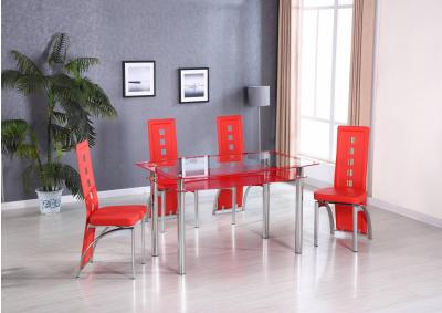 Image for DINING TABLE & 4 SIDE CHAIRS
