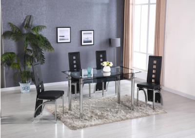 DINING TABLE & 4 SIDE CHAIRS
