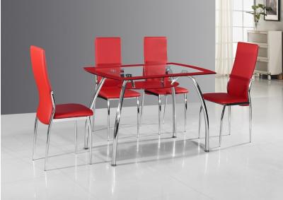Image for DINING CHAIR RED (4/BOX)