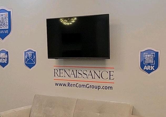 Renaissance 50" Smart TV,Digital Retail Experience