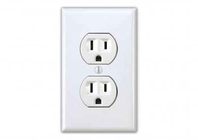 Image for Renaissance Electric Outlet with Cover Plate