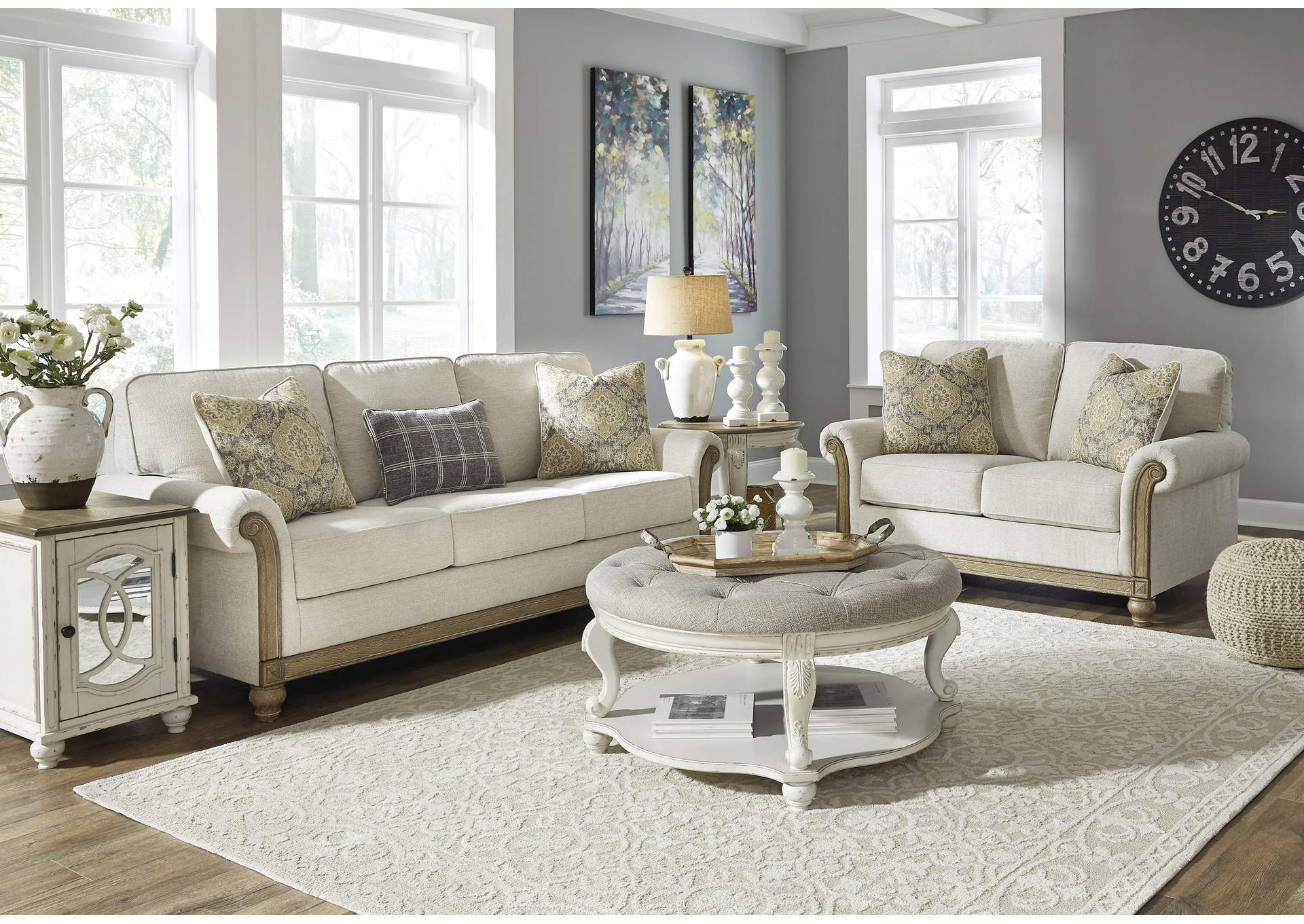 Stoneleigh Sofa and Loveseat,In-Store 