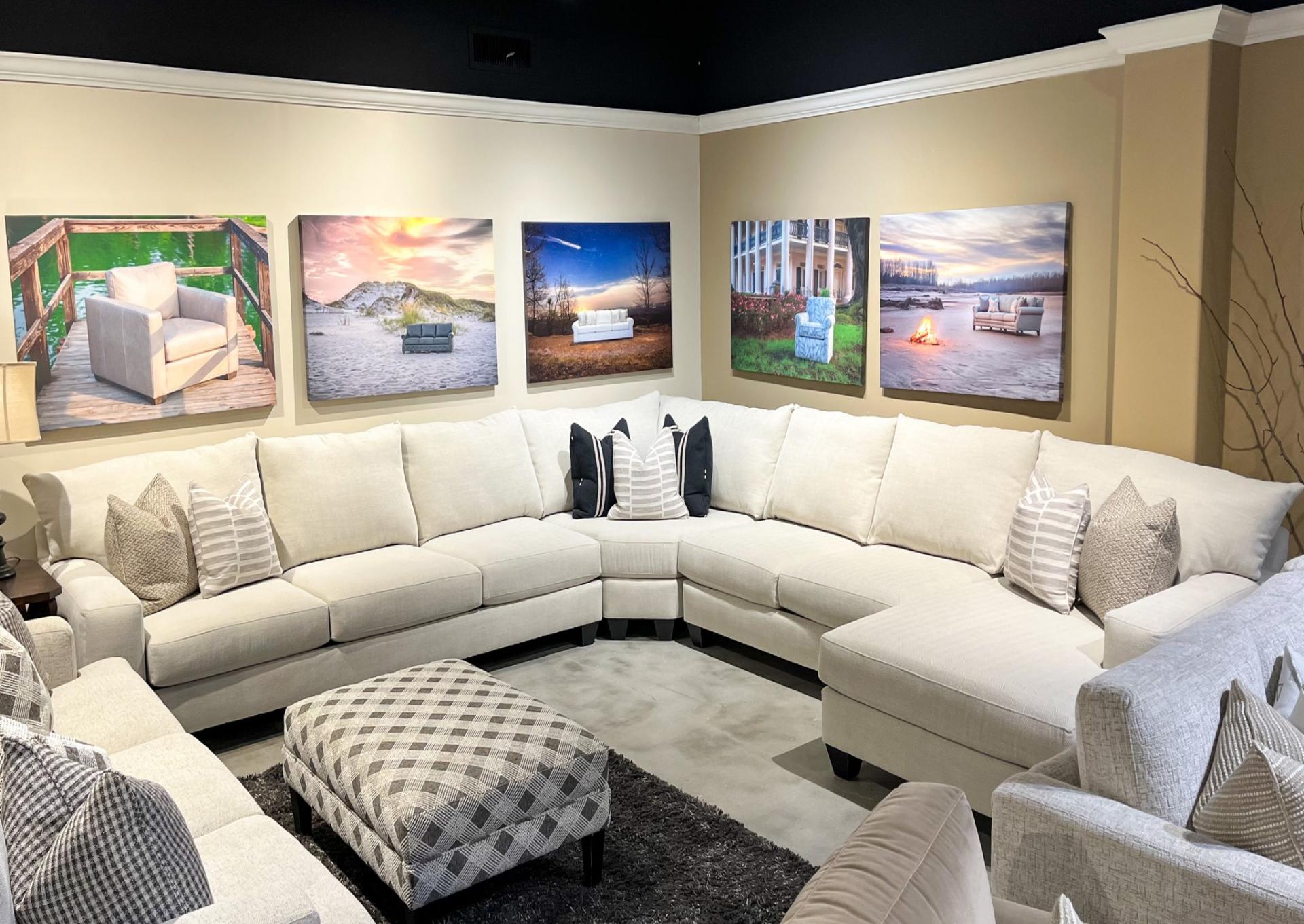 Etiquette Linen Sectional