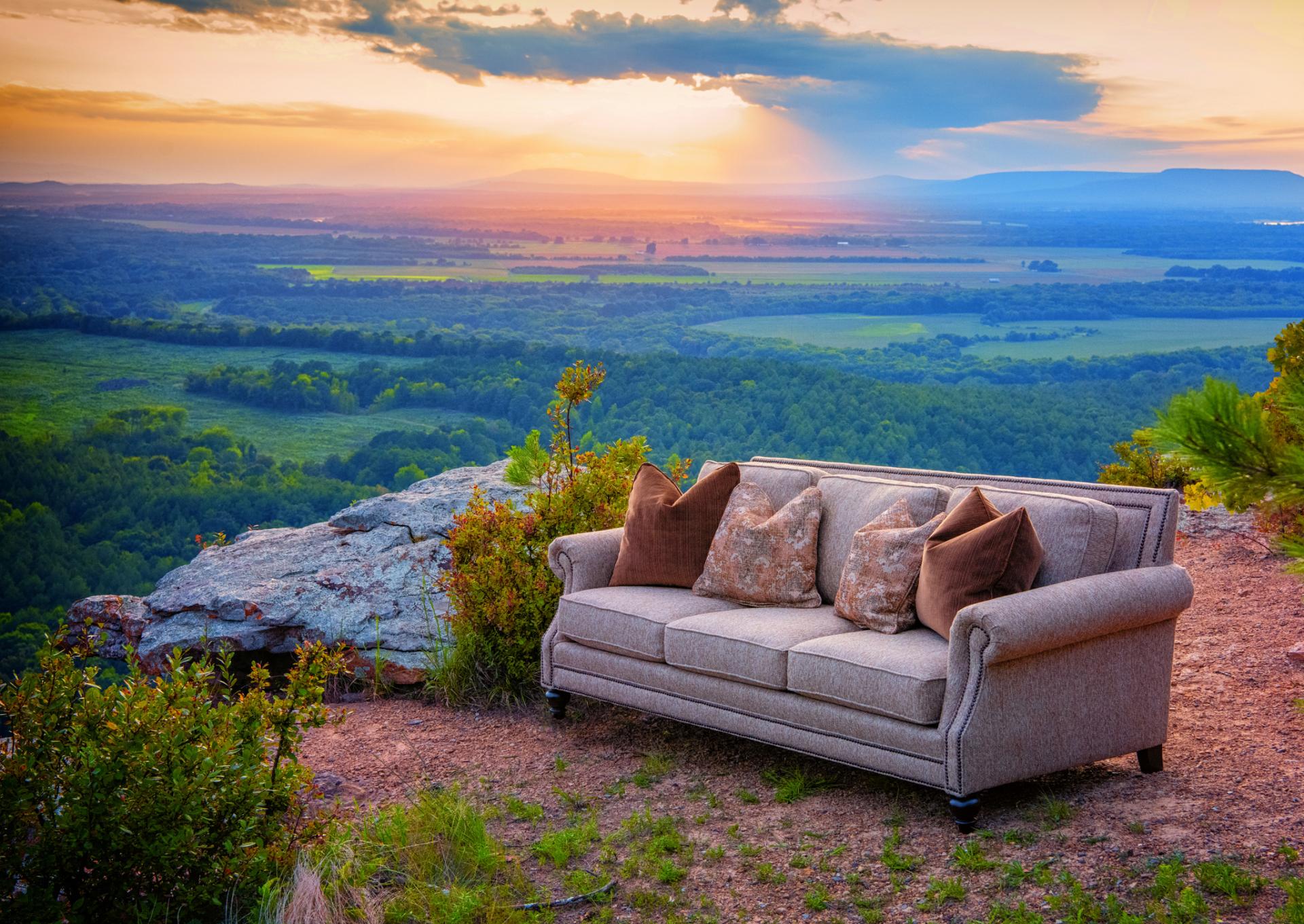Gable Ginger Sofa