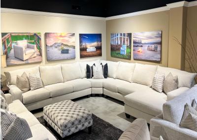Image for Etiquette Linen Sectional
