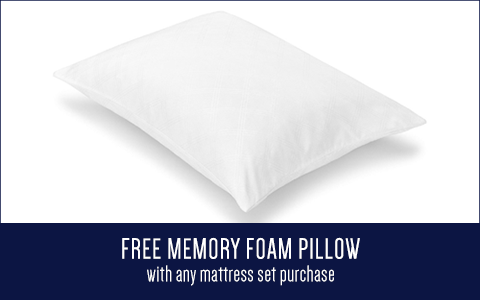 Free Memory Foam Pillow
