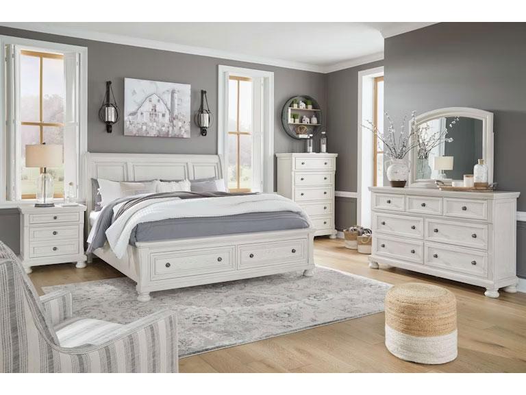 King Bed, Dresser & Mirror + Chest & Night Stand + FREE MATTRESS,Black Friday Deals 11-26-24