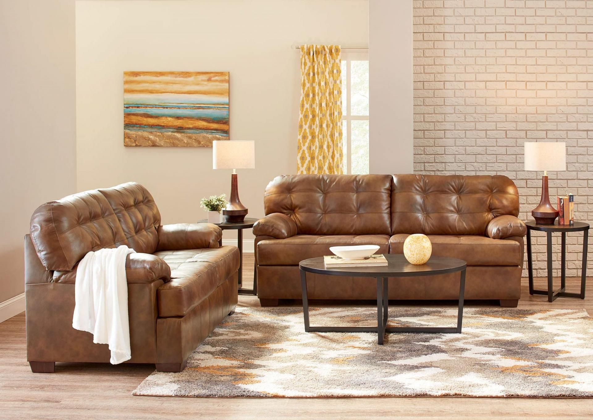 Leather Sofa & Loveseat,4th of July Blowout Sale 2024