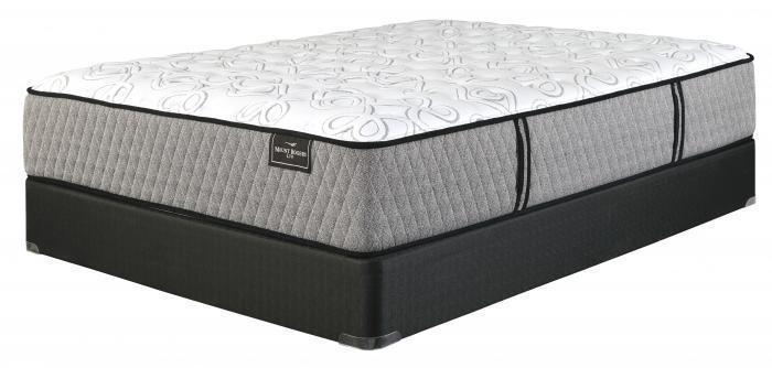<Mt. Rogers Limited Firm White King Mattress + 2 FREE Memory Foam Pillows