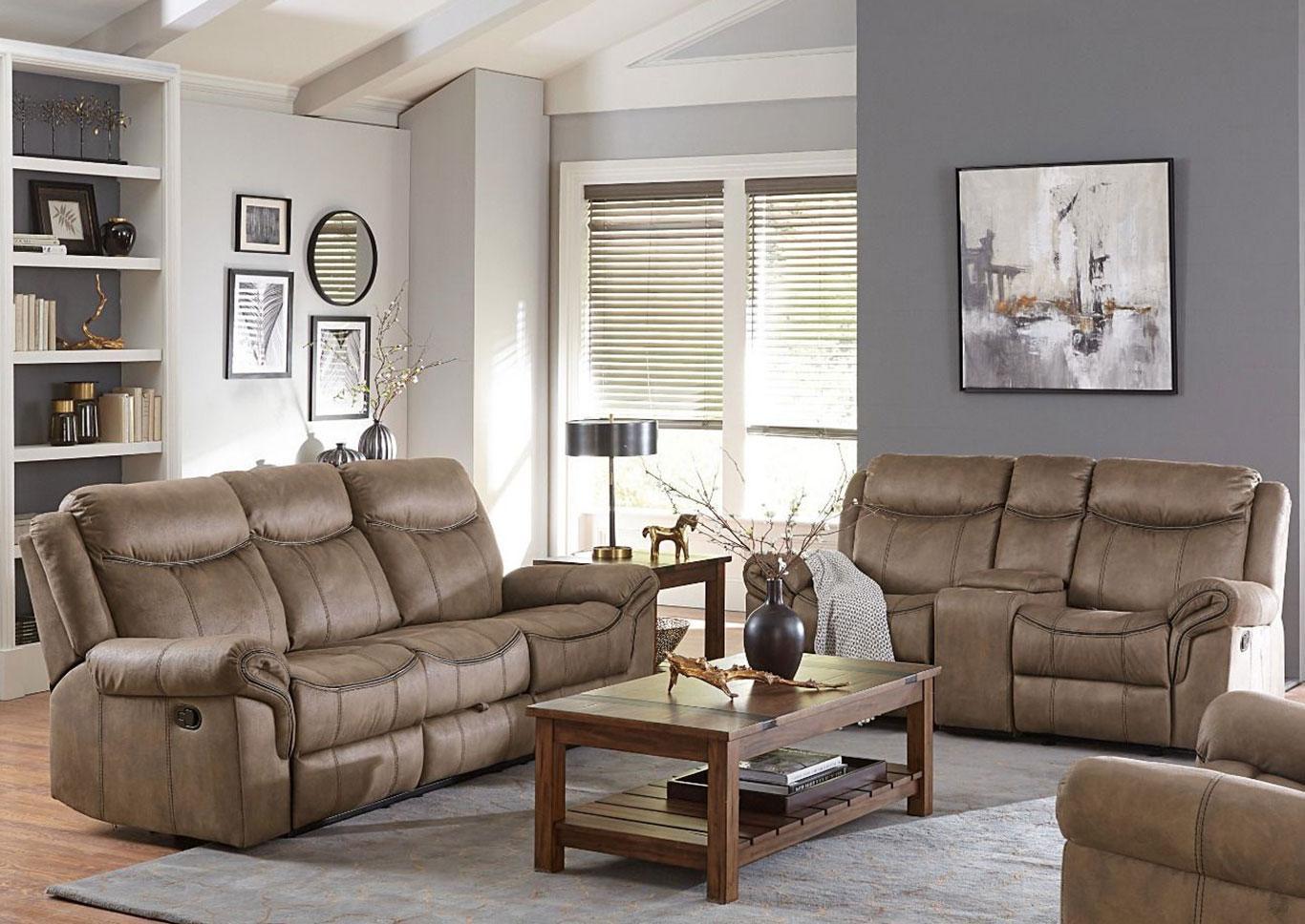 Knoxville Reclining Sofa & Loveseat,Columbus Day 2024