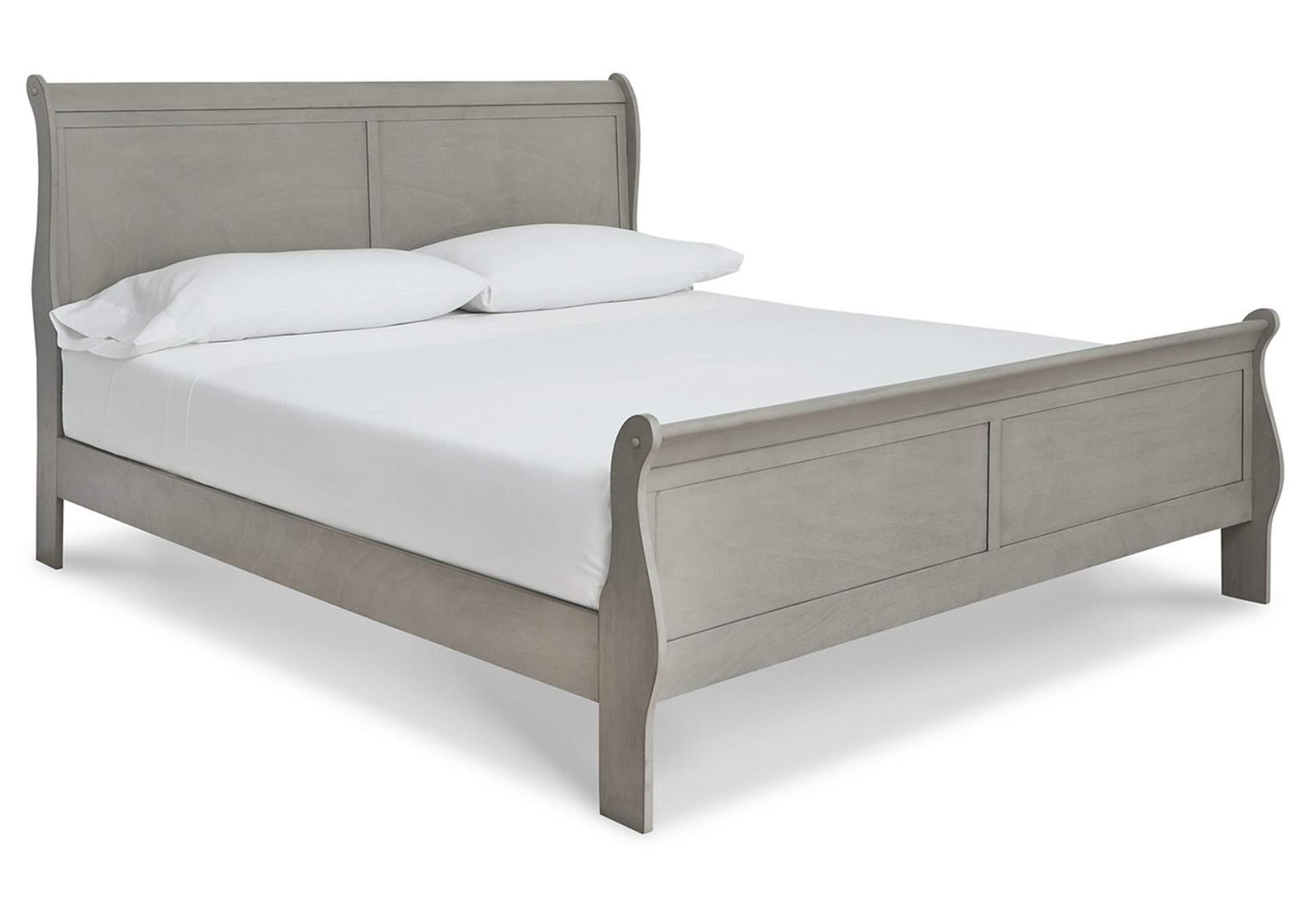 Kordasky King Sleigh Bed,4th of July Blowout Sale 2024