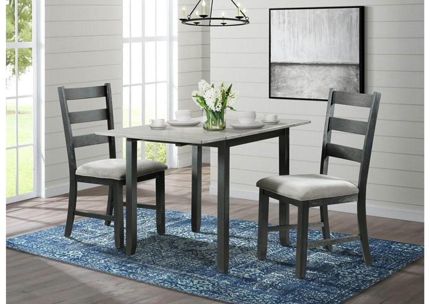 DMT3003DLDS 3 Piece Drop Leaf Dining Set,Columbus Day 2024