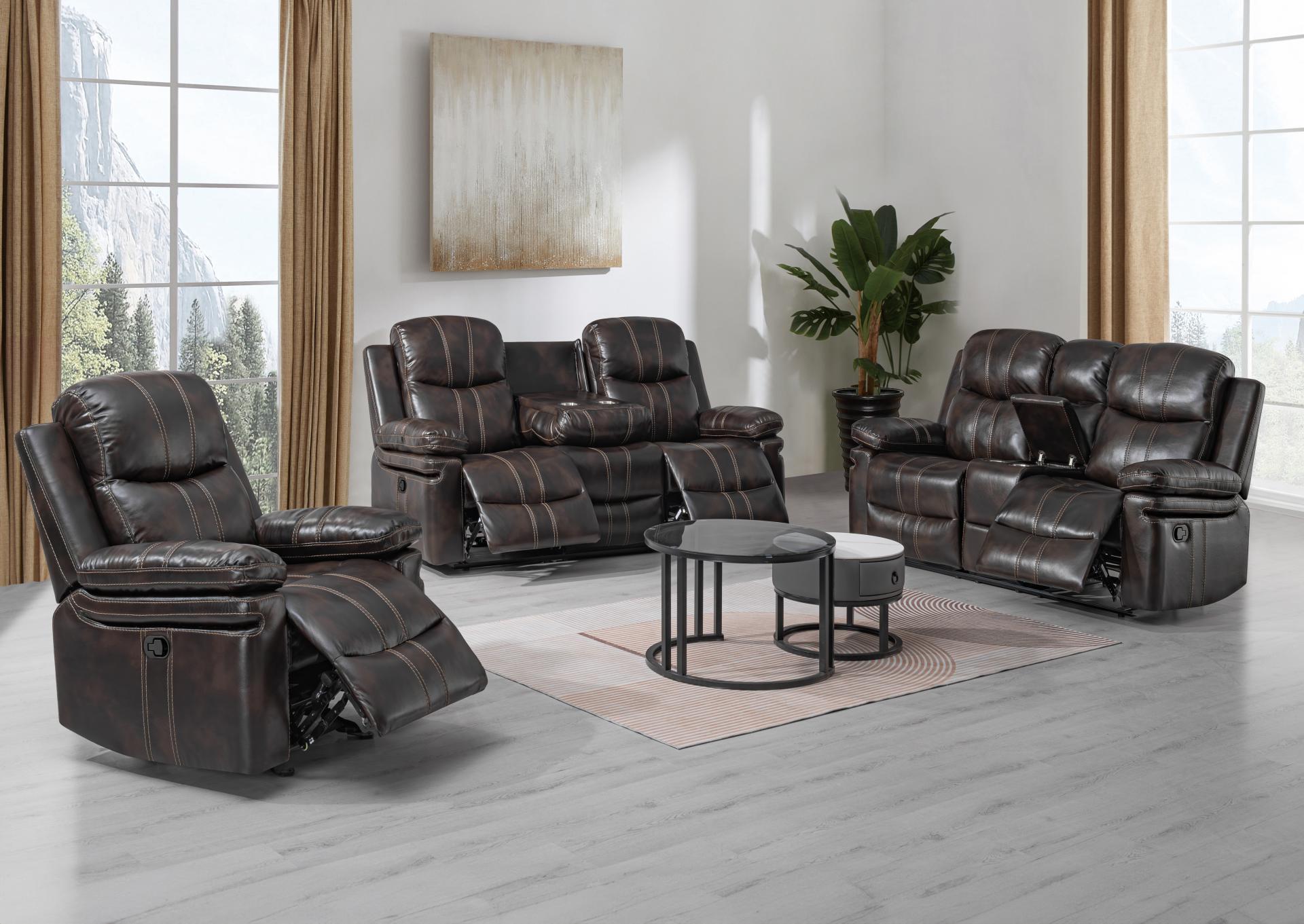 U6023 Reclining Sofa and Loveseat,4th of July Blowout Sale 2024