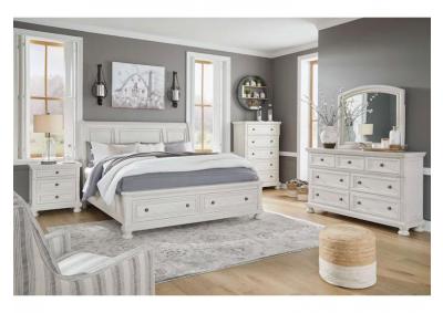 Image for King Bed, Dresser & Mirror + Chest & Night Stand + FREE MATTRESS