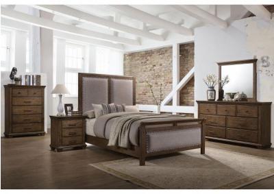 Lane 1040 King bed, Dresser & Mirror + Chest