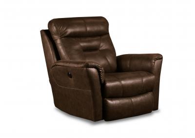 Leather Rocker Recliner