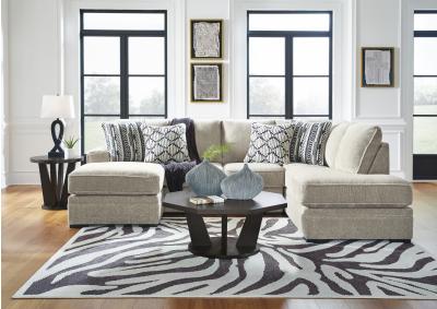 Calnita Sectional + Free 55” TV or Blackstone