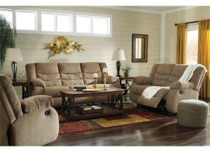 Image for Tulen Reclining Sofa and Loveseat + FREE Recliner