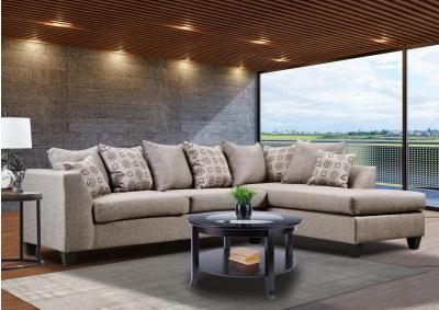 Sectional - Brown