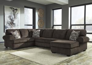 Image for Jinllingsly Chocolate Left-Facing Sectional