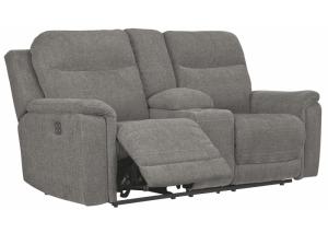 Image for Mouttrie Power Reclining Loveseat w/Console