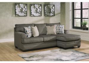 Image for Dorsten Slate Sofa Chaise + FREE TABLES