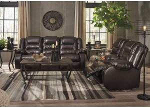 Image for Vacherie Chocolate Sofa and Loveseat + Free 5 Year Protection Plan