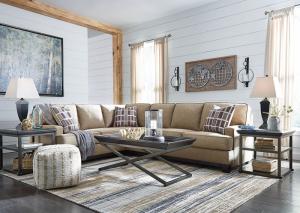 Image for Larkhaven Amber Sectional with Free TV