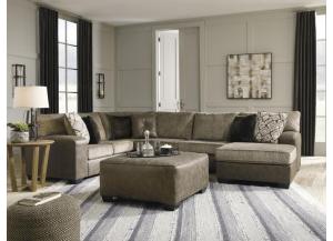 Image for Abalone RAF Sectional & Ottoman + FREE Pool