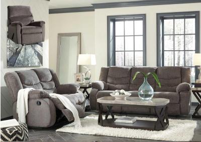 Image for Tulen Sofa and Loveseat (Gray) 