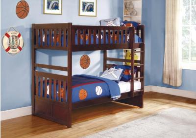 Image for B2013DC-1 Twin Bunk Bed + FREE Mattress